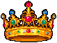 Pixel art crown item sprite generated by SpriteLab