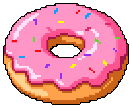 128px donut sprite
