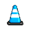 Pylon recoloured pixel art